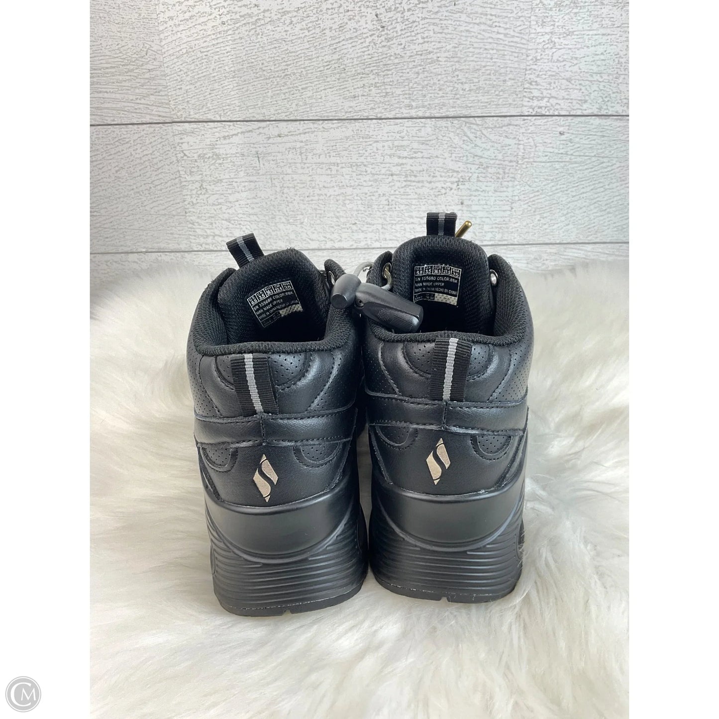 Shoes Sneakers Platform By Skechers In Black, Size: 6.5