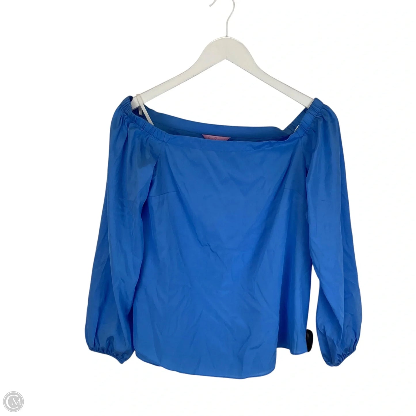 Top Long Sleeve Designer By Lilly Pulitzer In Blue, Size: Xs