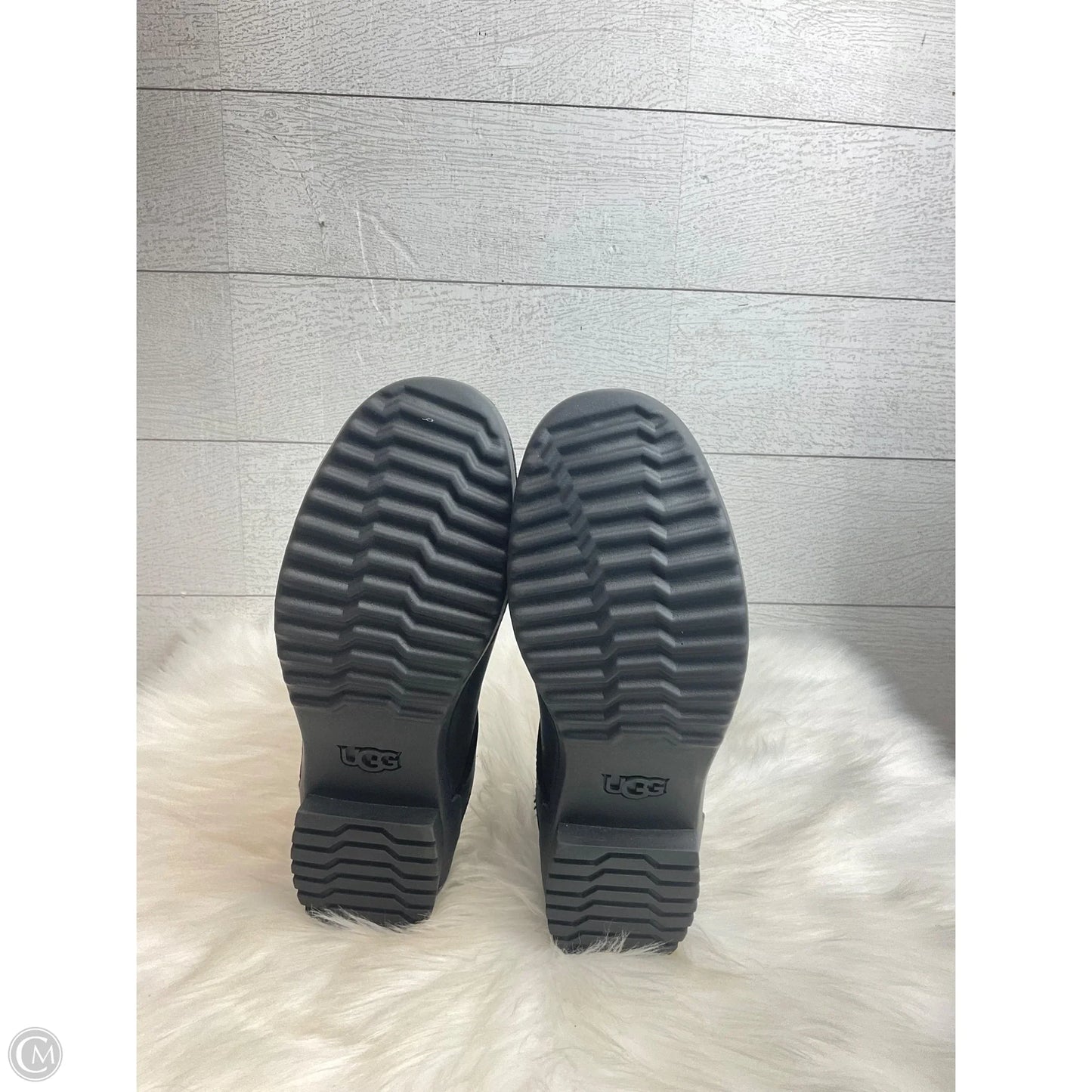 Boots Designer By Ugg In Black, Size: 8