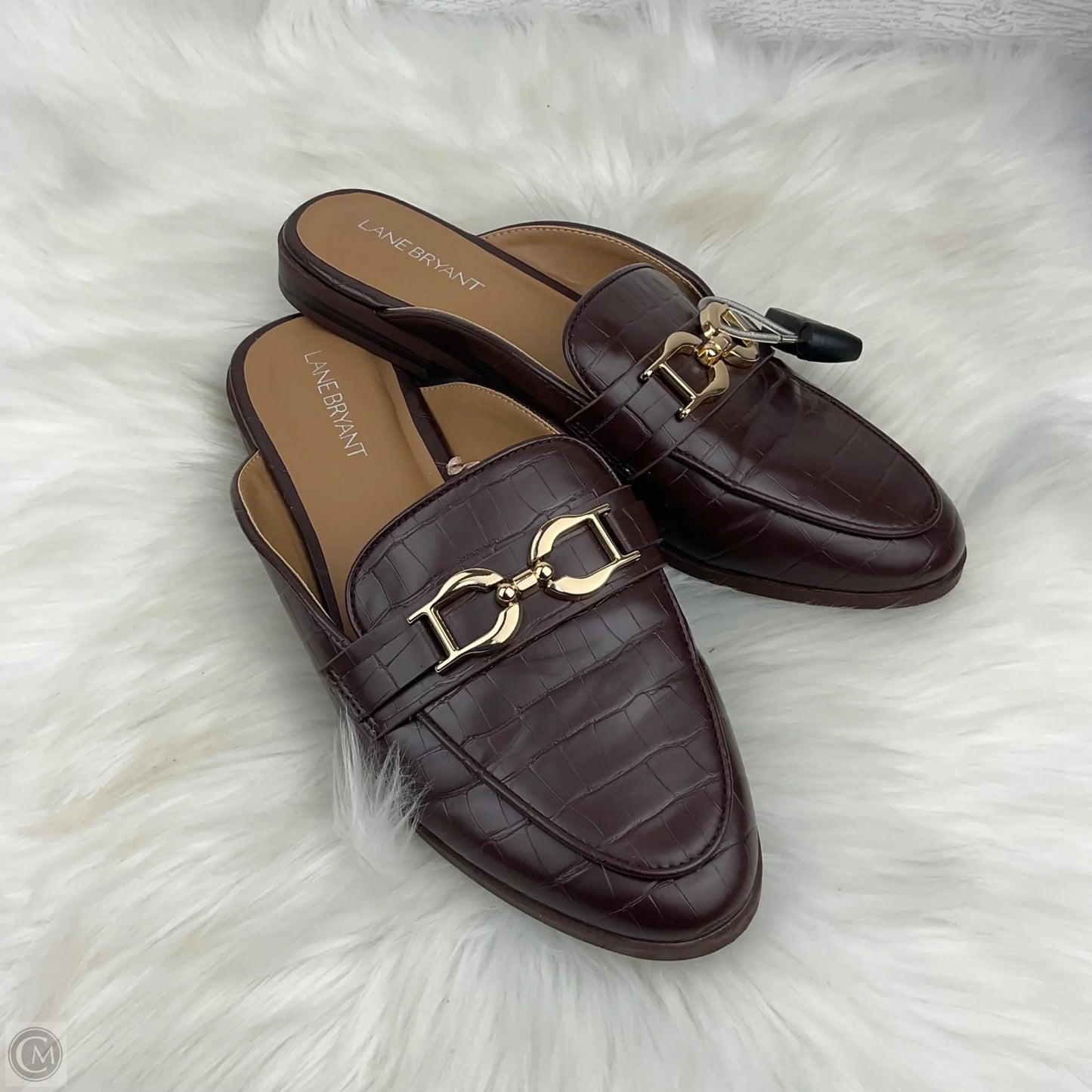 Shoes Flats By Lane Bryant In Brown, Size: 8