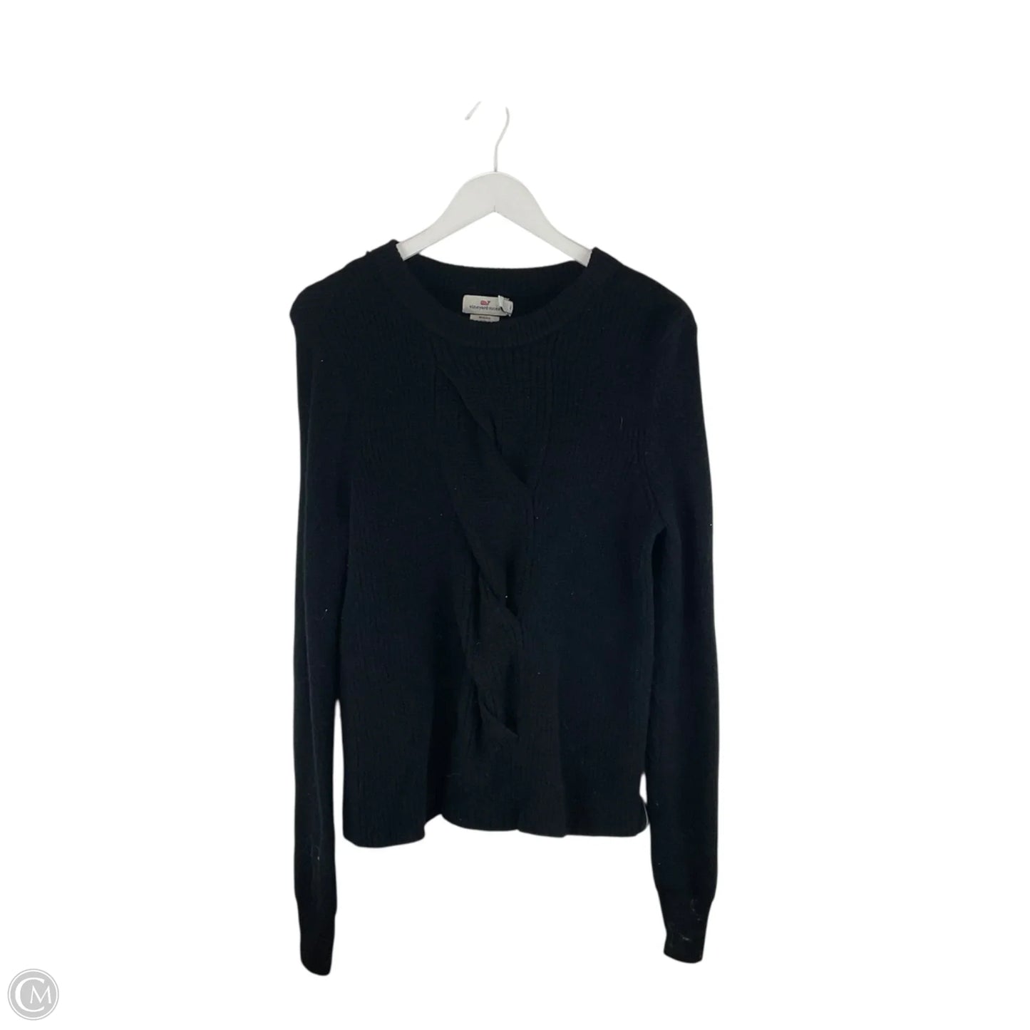 Sweater By Vineyard Vines In Black, Size: M