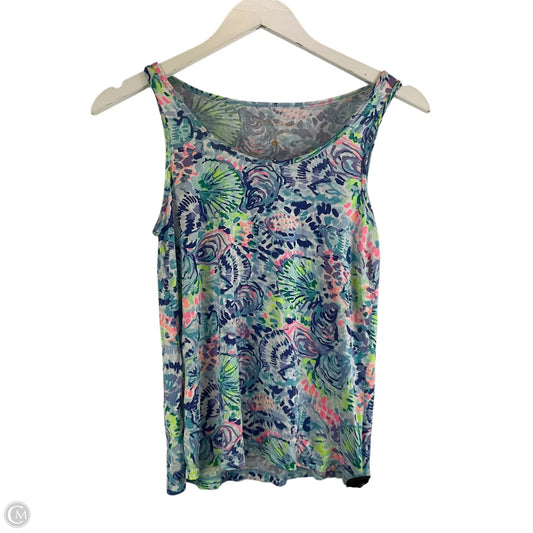 Top Sleeveless Designer By Lilly Pulitzer In Blue, Size: Xs