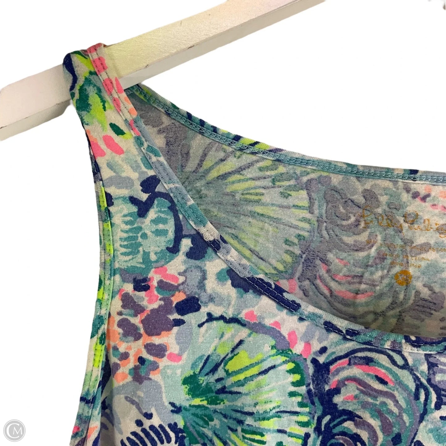 Top Sleeveless Designer By Lilly Pulitzer In Blue, Size: Xs