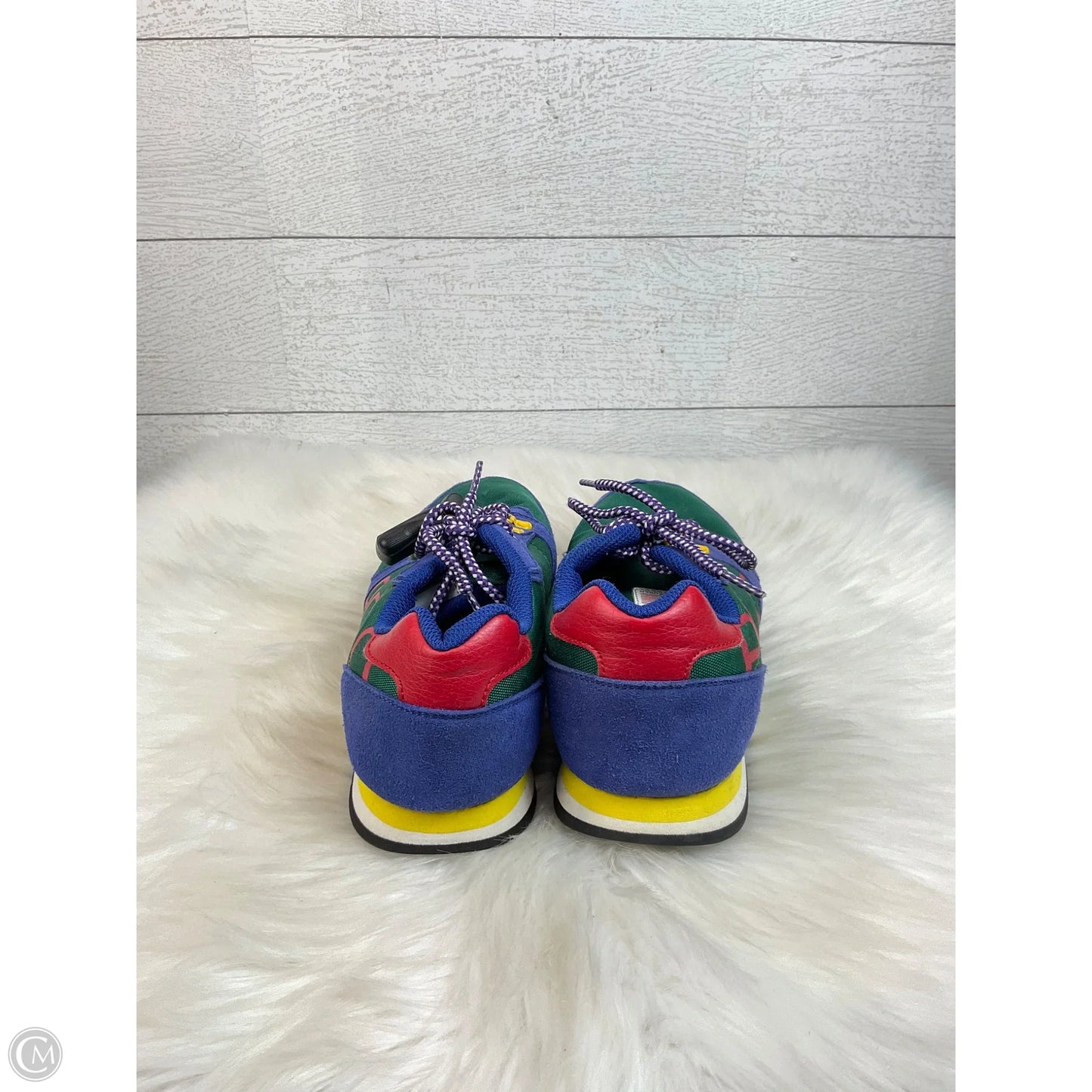 Shoes Athletic By Polo Ralph Lauren In Blue & Green, Size: 6