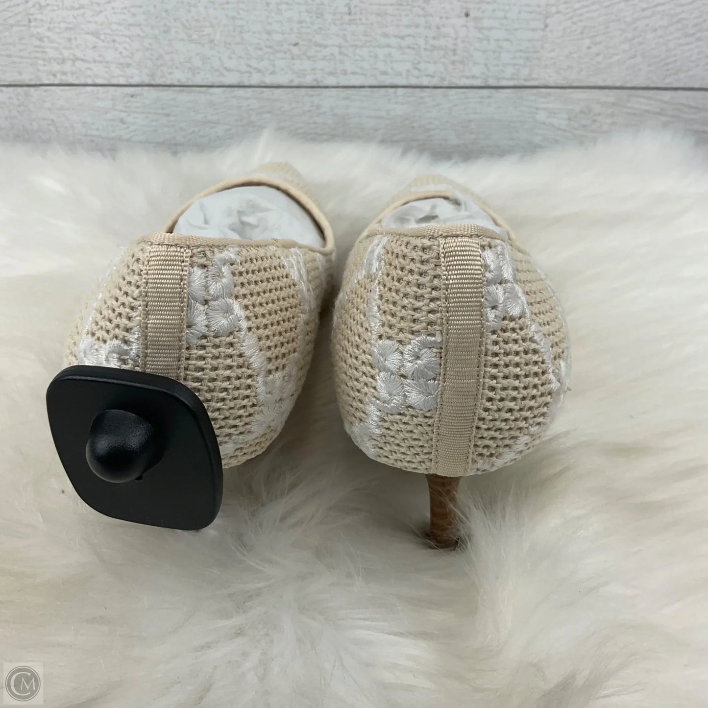 Shoes Heels Kitten By Nine West In Tan, Size: 8