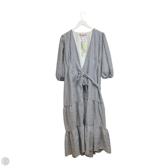 Dress Casual Maxi By Anthropologie In Blue, Size: 1x