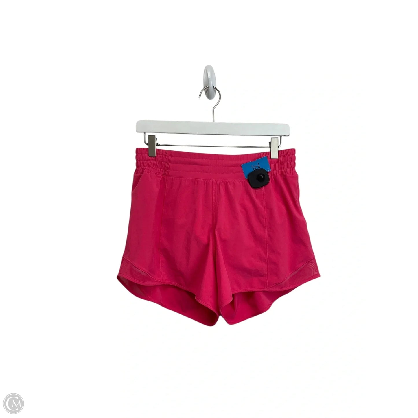 Athletic Shorts By Lululemon In Pink, Size: 8