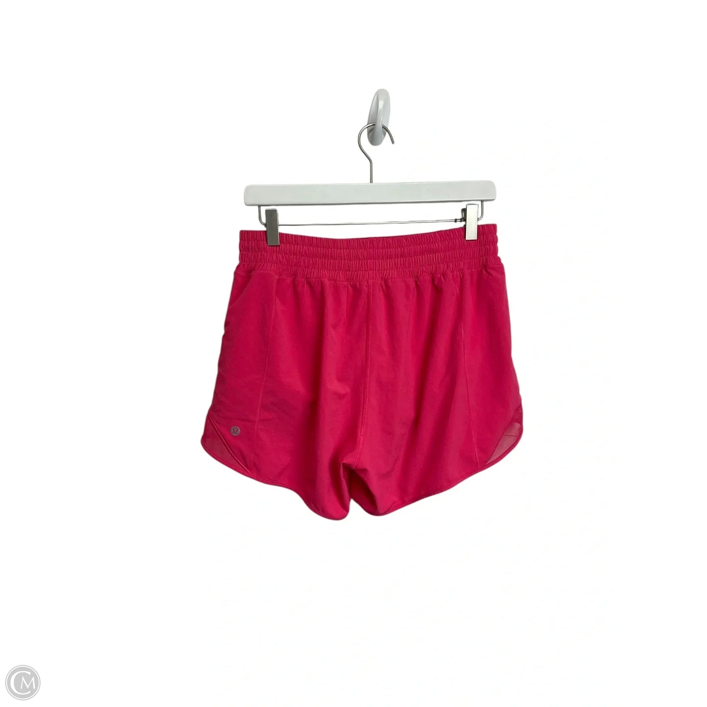 Athletic Shorts By Lululemon In Pink, Size: 8