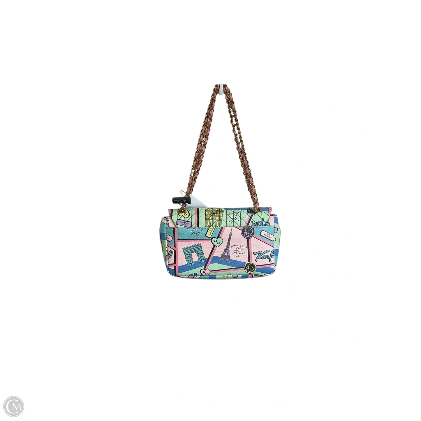 Handbag Designer By Karl Lagerfeld, Size: Small