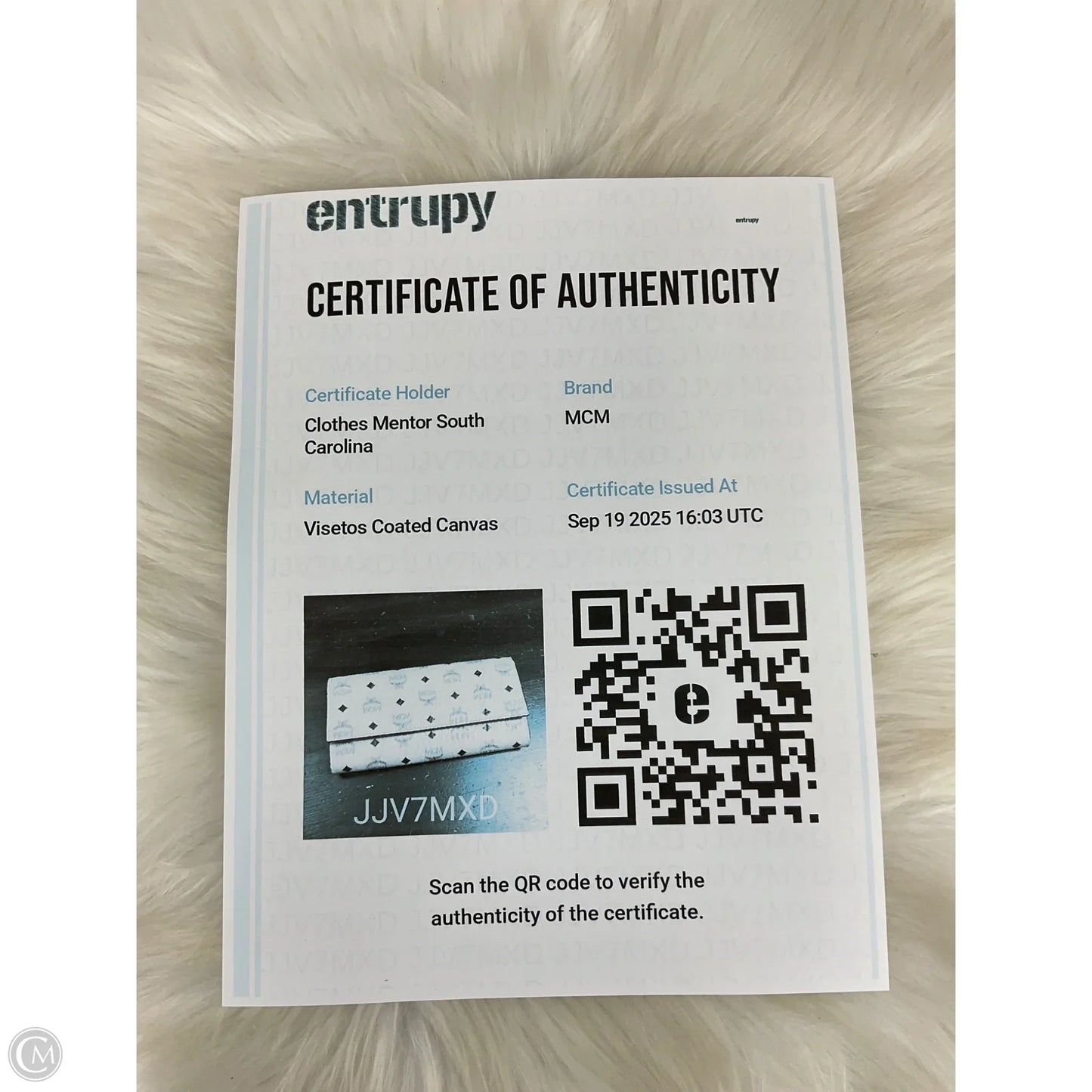 Wallet Luxury Designer By Mcm, Size: Medium