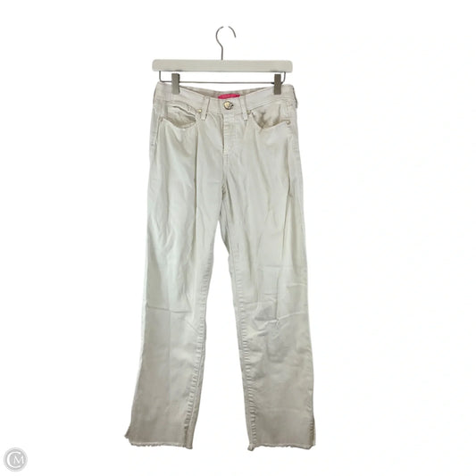 Pants Designer By Lilly Pulitzer In White, Size: 4