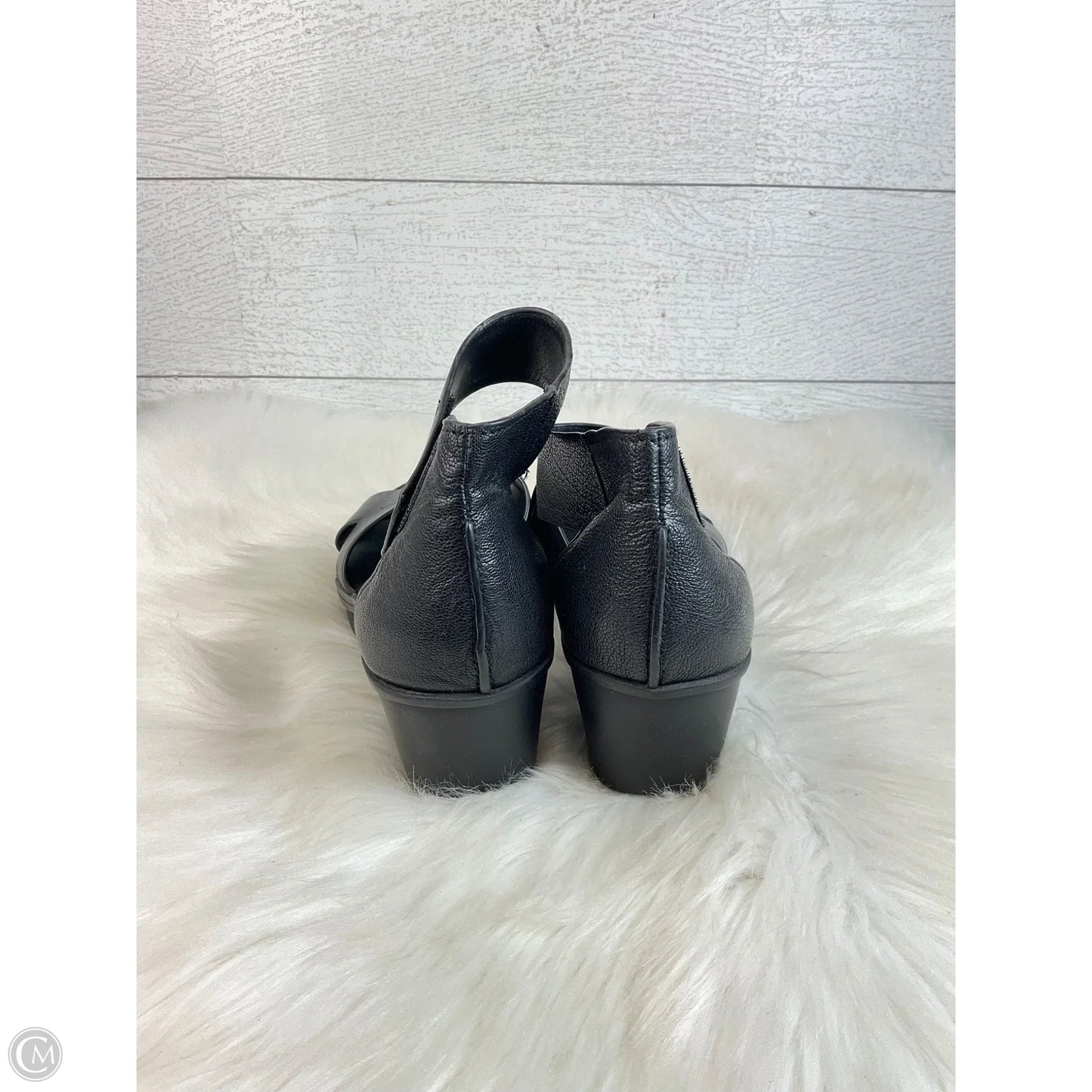 Sandals Heels Platform By Dr Scholls In Black, Size: 6.5