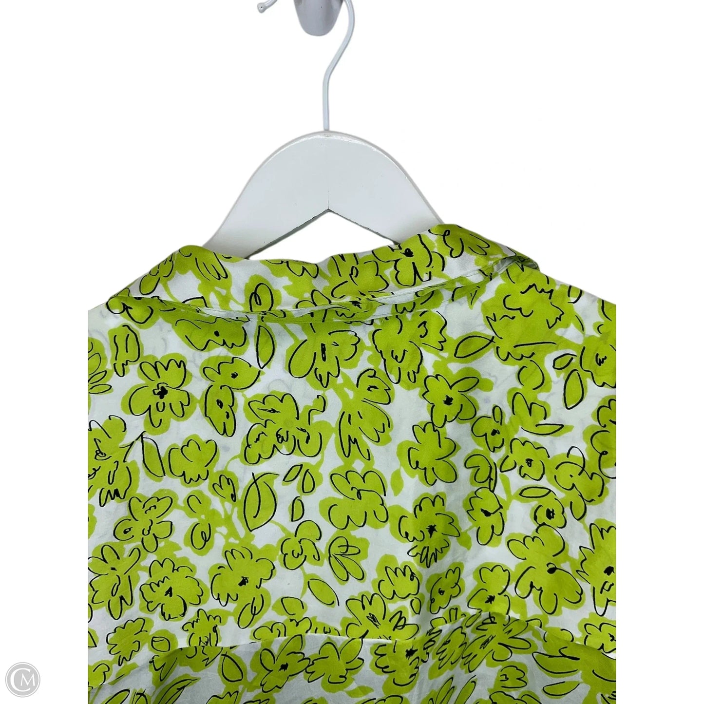 Top Short Sleeve By Alfani In Green, Size: Xl