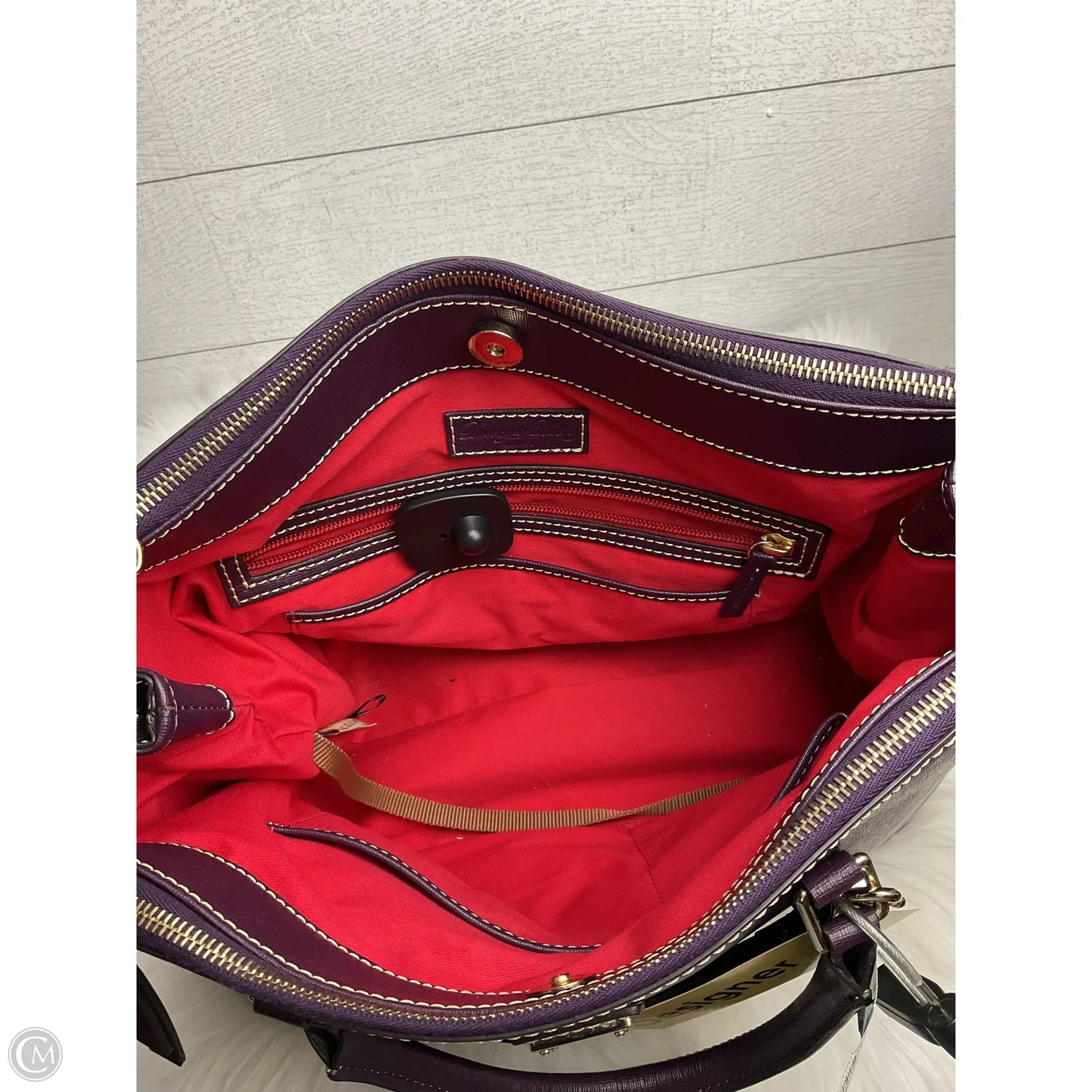 Handbag Designer By Dooney And Bourke, Size: Medium