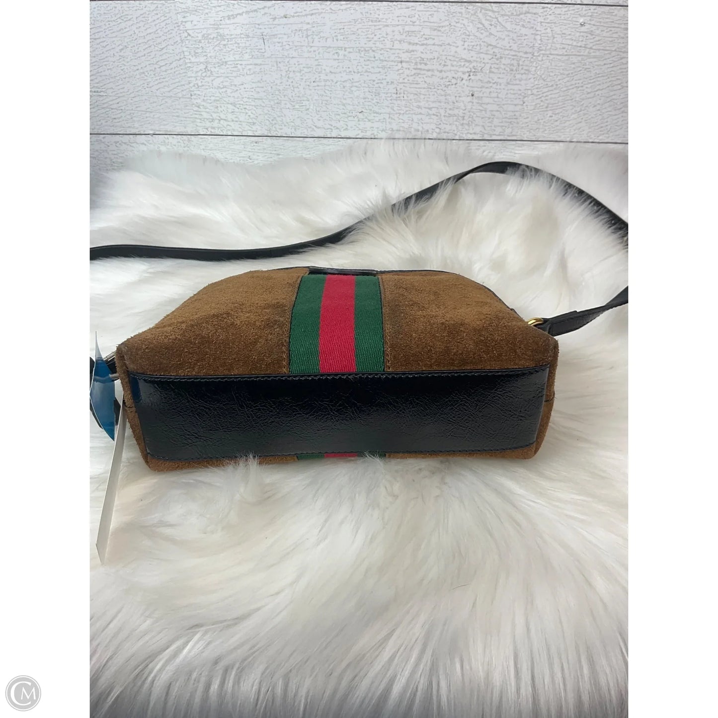 Crossbody Luxury Designer By Gucci, Size: Small