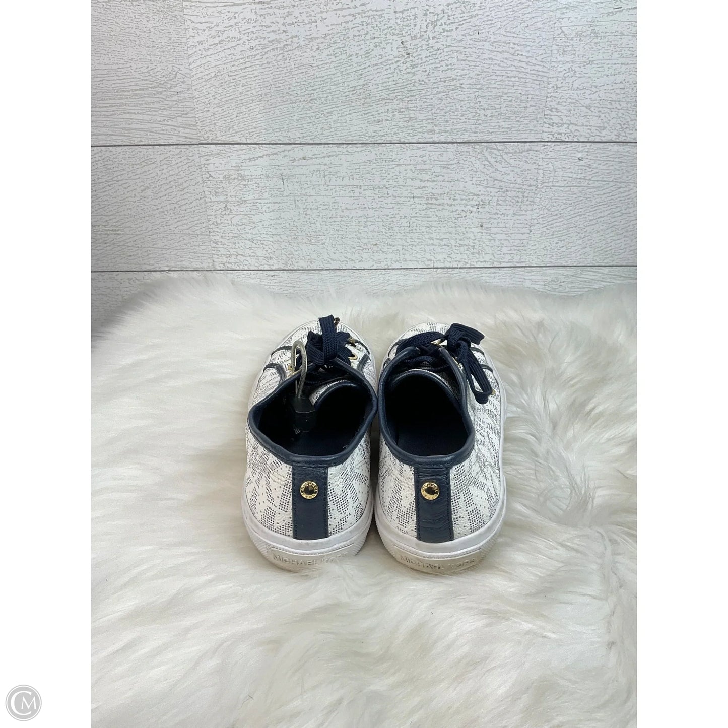 Shoes Designer By Michael Kors In White, Size: 8