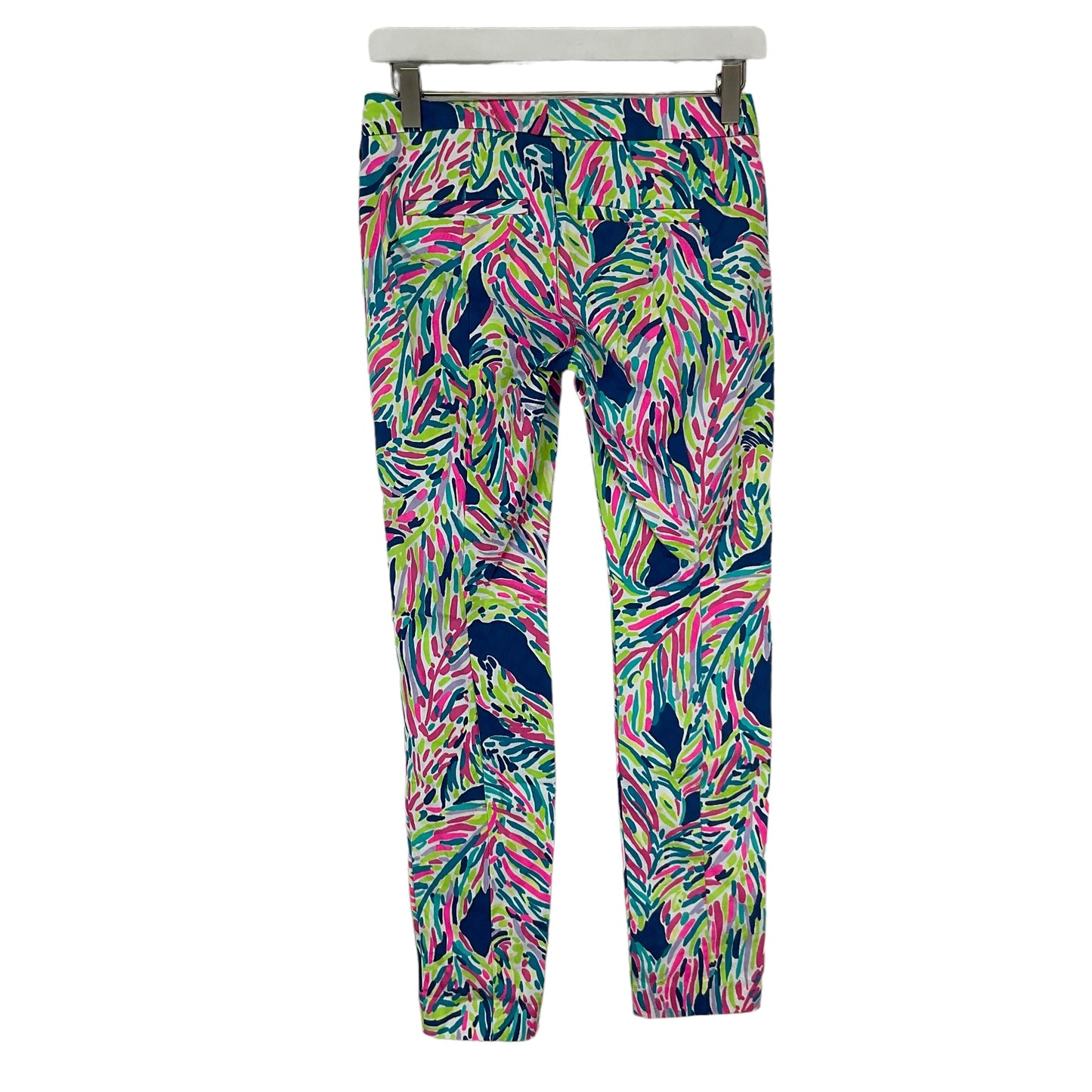 Blue & Pink Pants Designer Lilly Pulitzer, Size 00