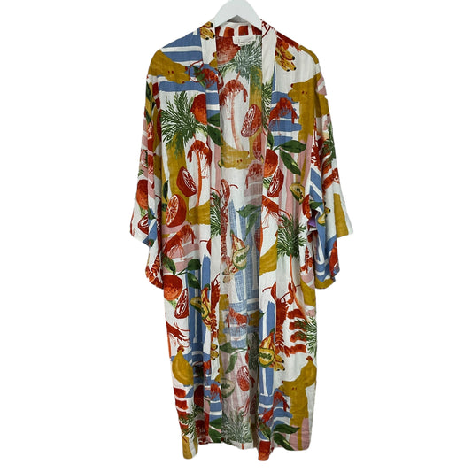 Tropical Print Kimono Anthropologie, Size Onesize