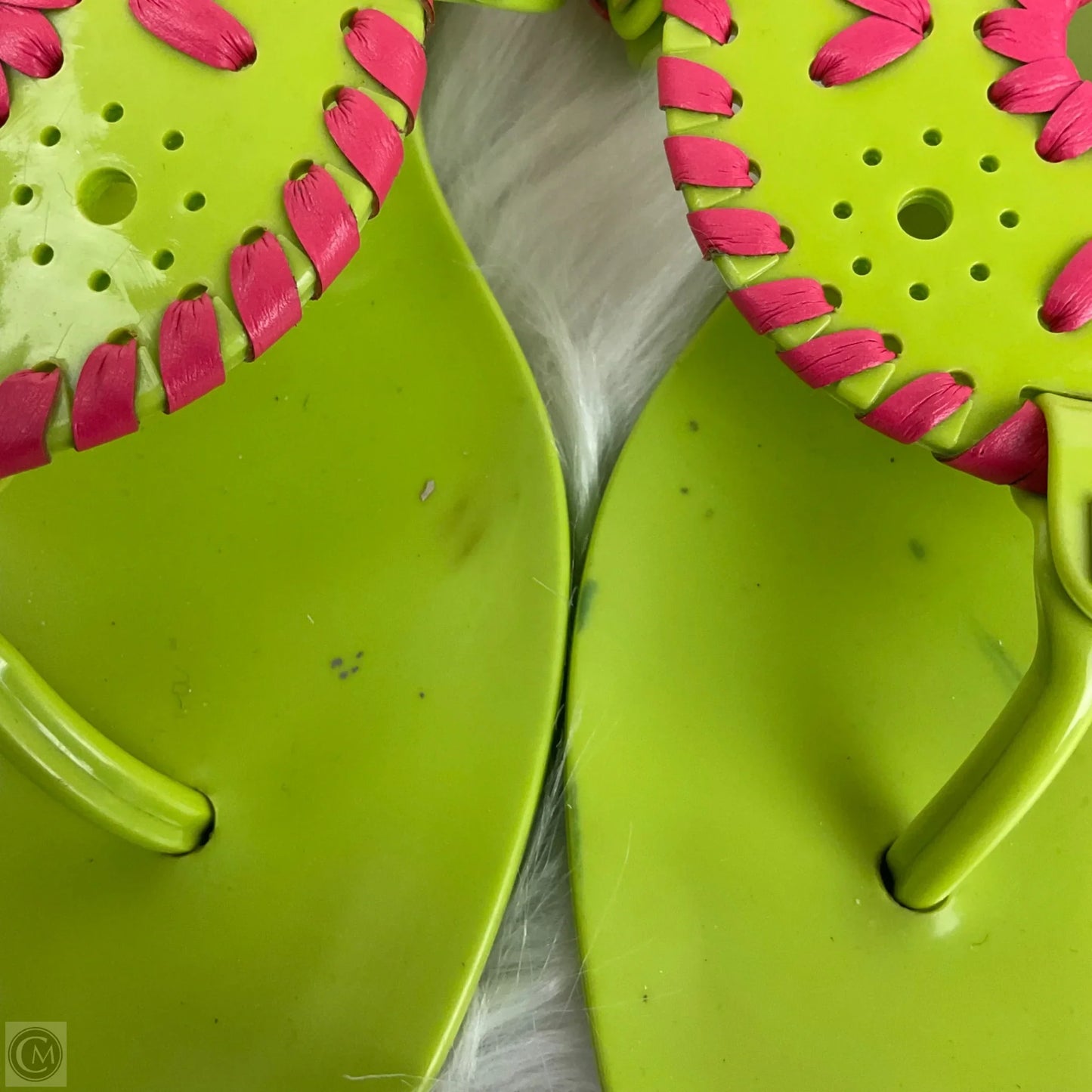 Sandals Flip Flops By Jack Rogers In Green, Size: 6