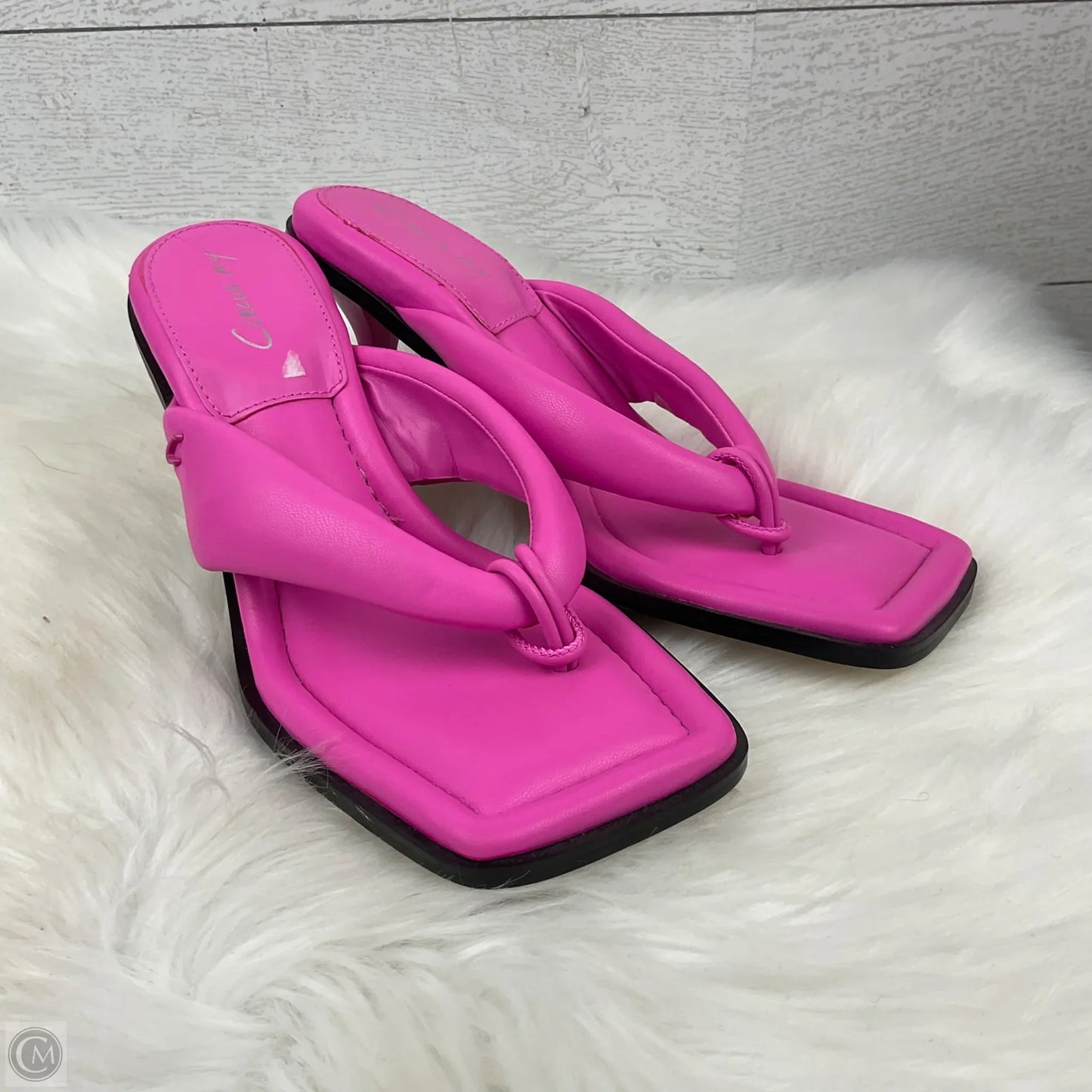 Sandals Heels Stiletto By Clothes Mentor In Pink, Size: 7.5