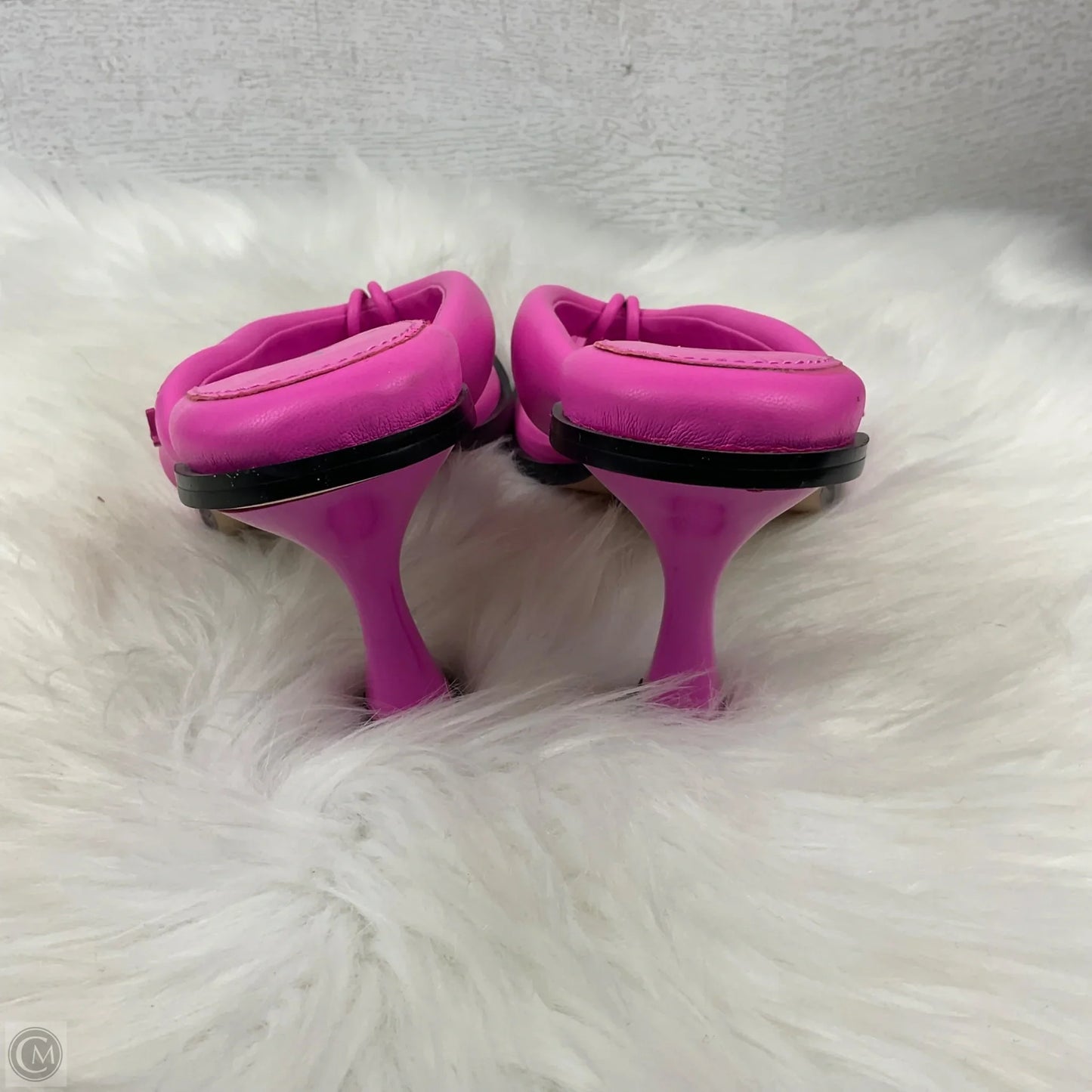 Sandals Heels Stiletto By Clothes Mentor In Pink, Size: 7.5