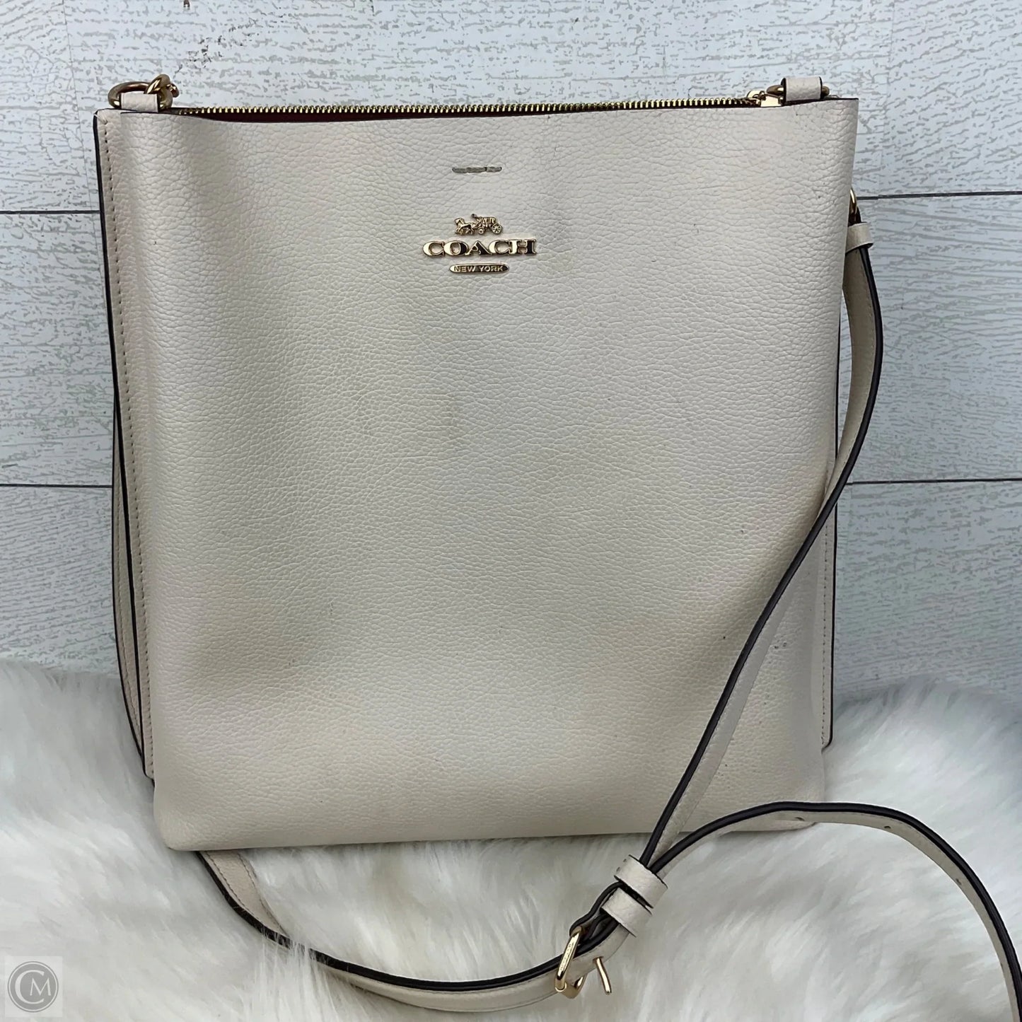 Handbag Designer By Coach, Size: Medium