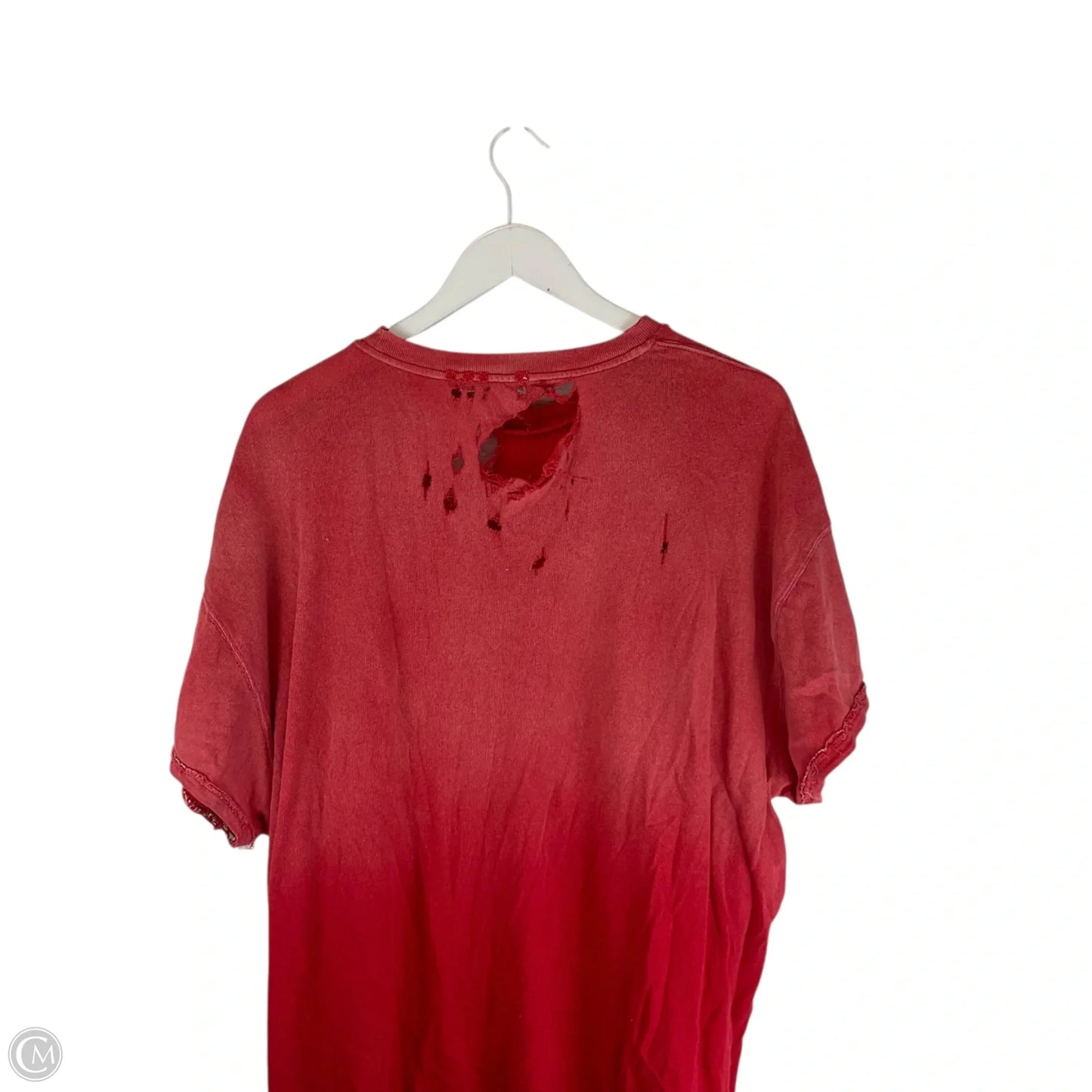 Top Short Sleeve By We The Free In Red, Size: L