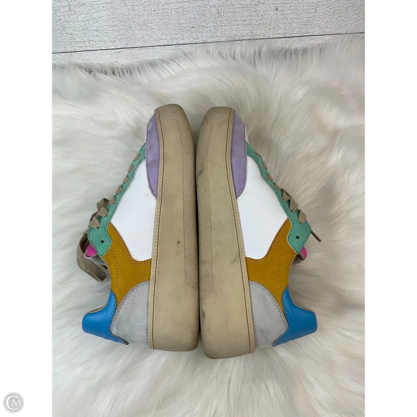 Shoes Sneakers By Steve Madden In Multi-colored, Size: 9