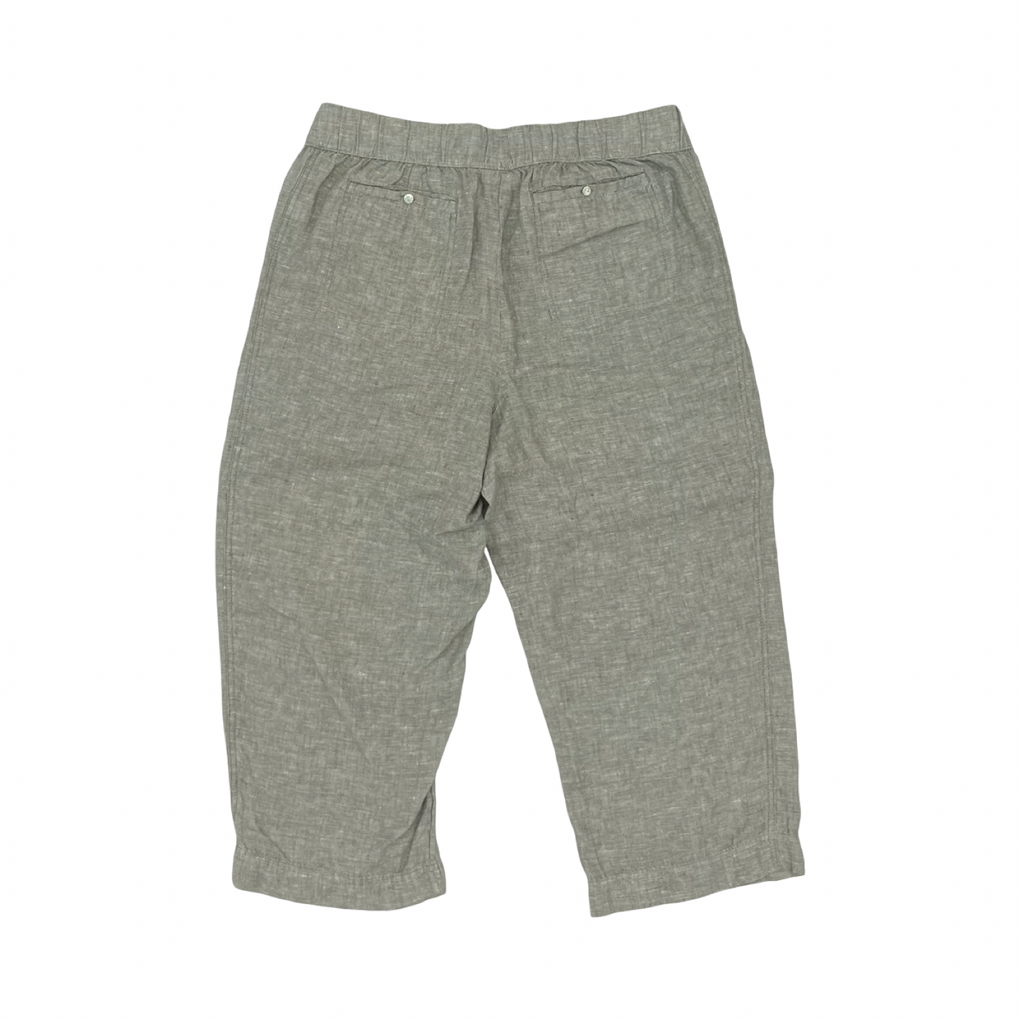 Pants Linen By Pure Jill In Green, Size:Mp