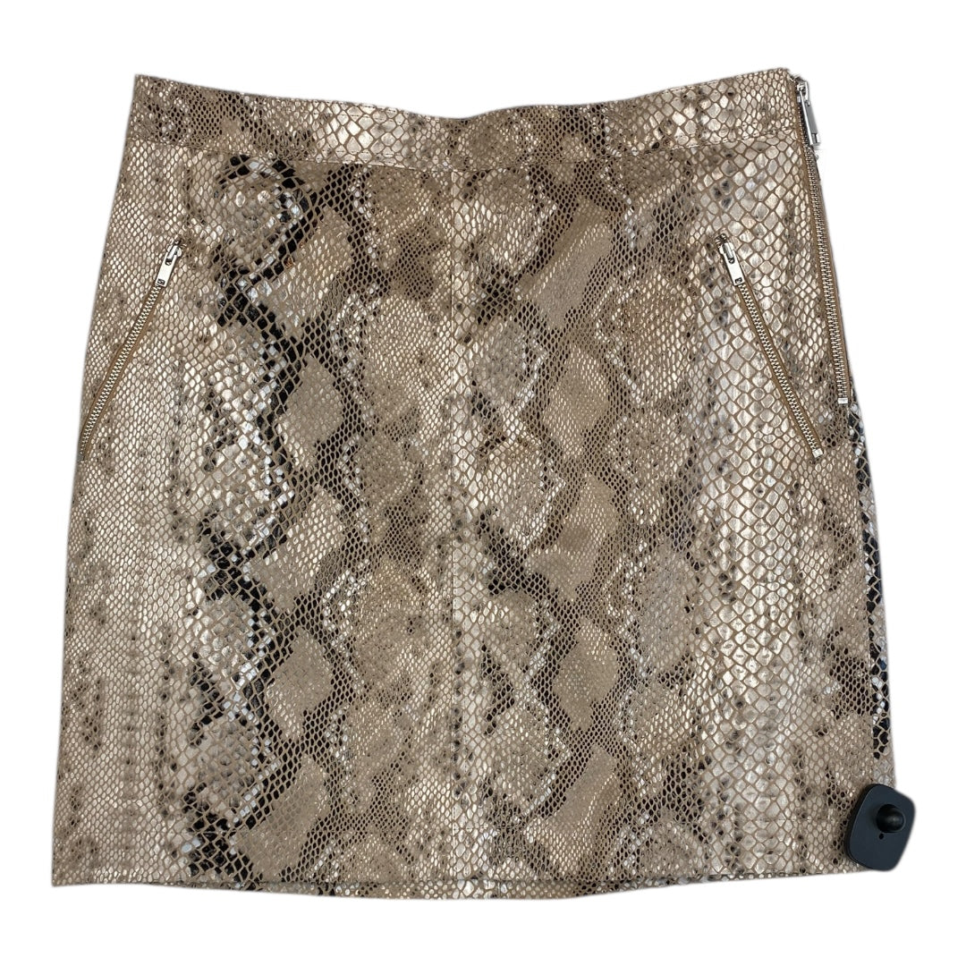 Skirt Mini & Short By MELISSA NEPTON In Animal Print, Size:S