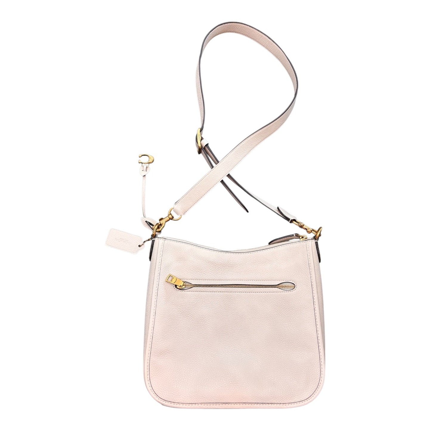 Crossbody Designer By Coach In Cream, Size:Medium