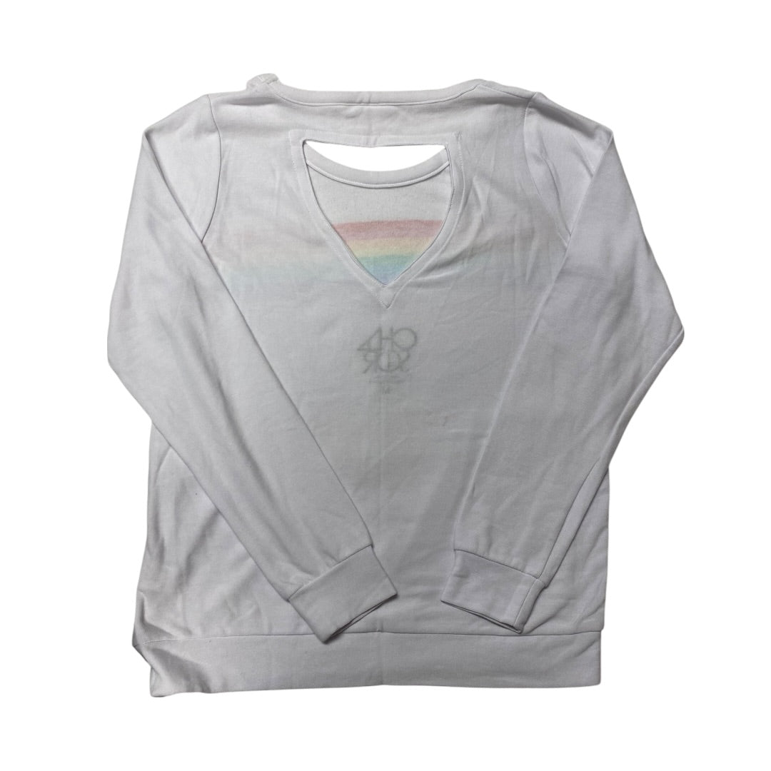 Top Ls By Chaser In Rainbow Print, Size:M