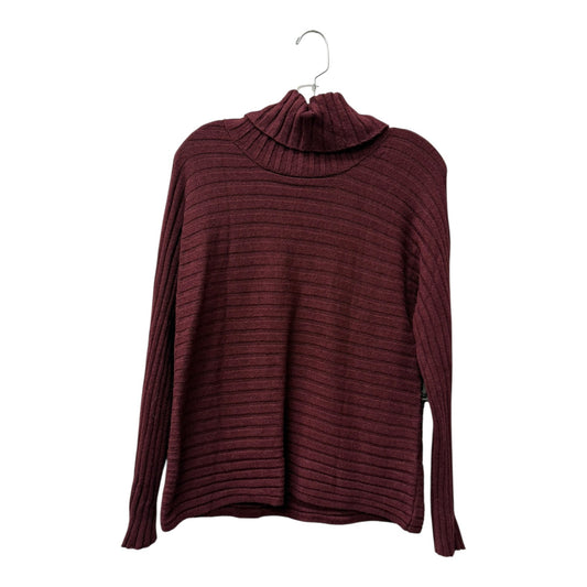 Sweater By Cable And Gauge In Maroon, Size:Sp