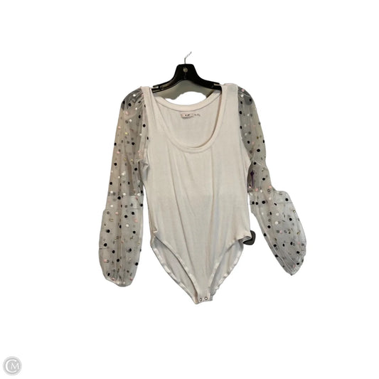 Bodysuit By Mi Ami In Cream, Size: M