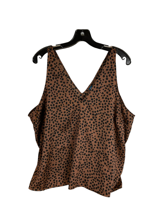 Animal Print Top Sleeveless Old Navy, Size Xxl