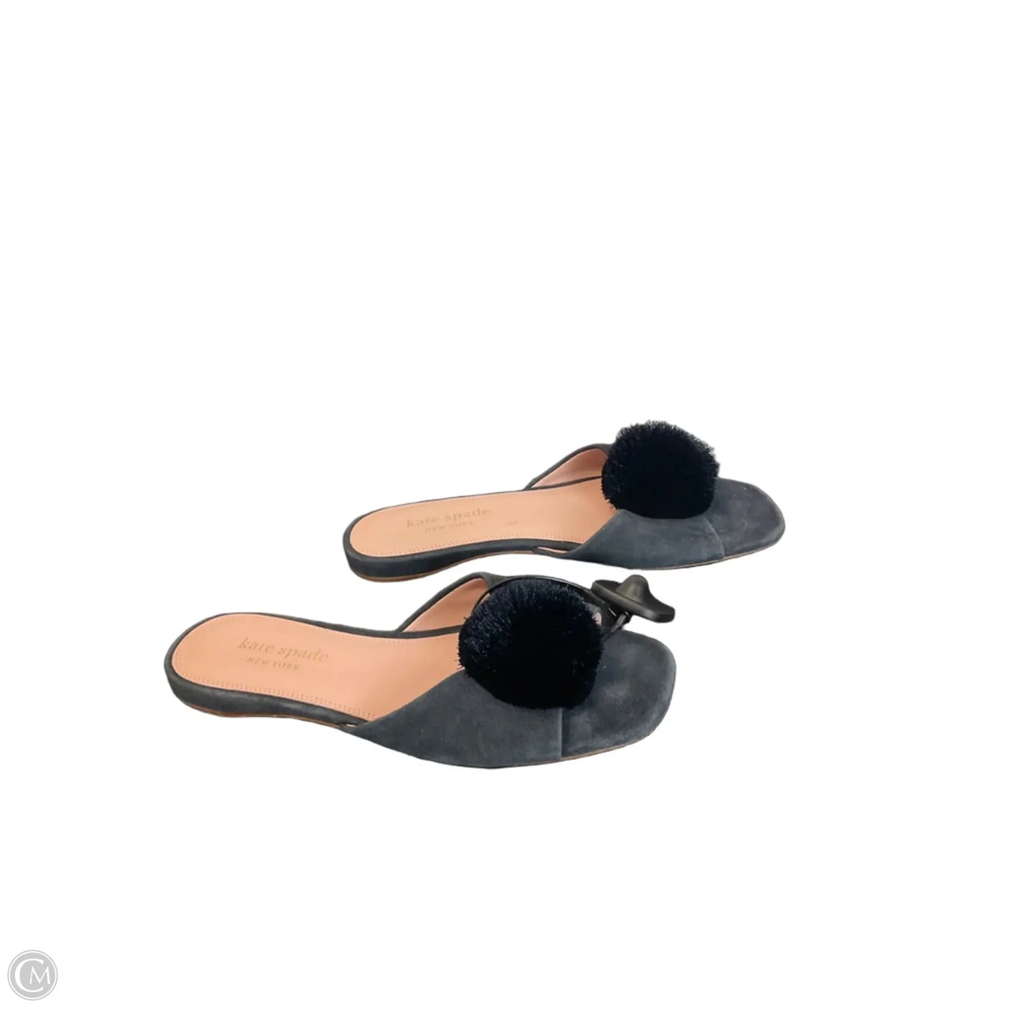 Sandals Designer By Kate Spade In Navy, Size: 8