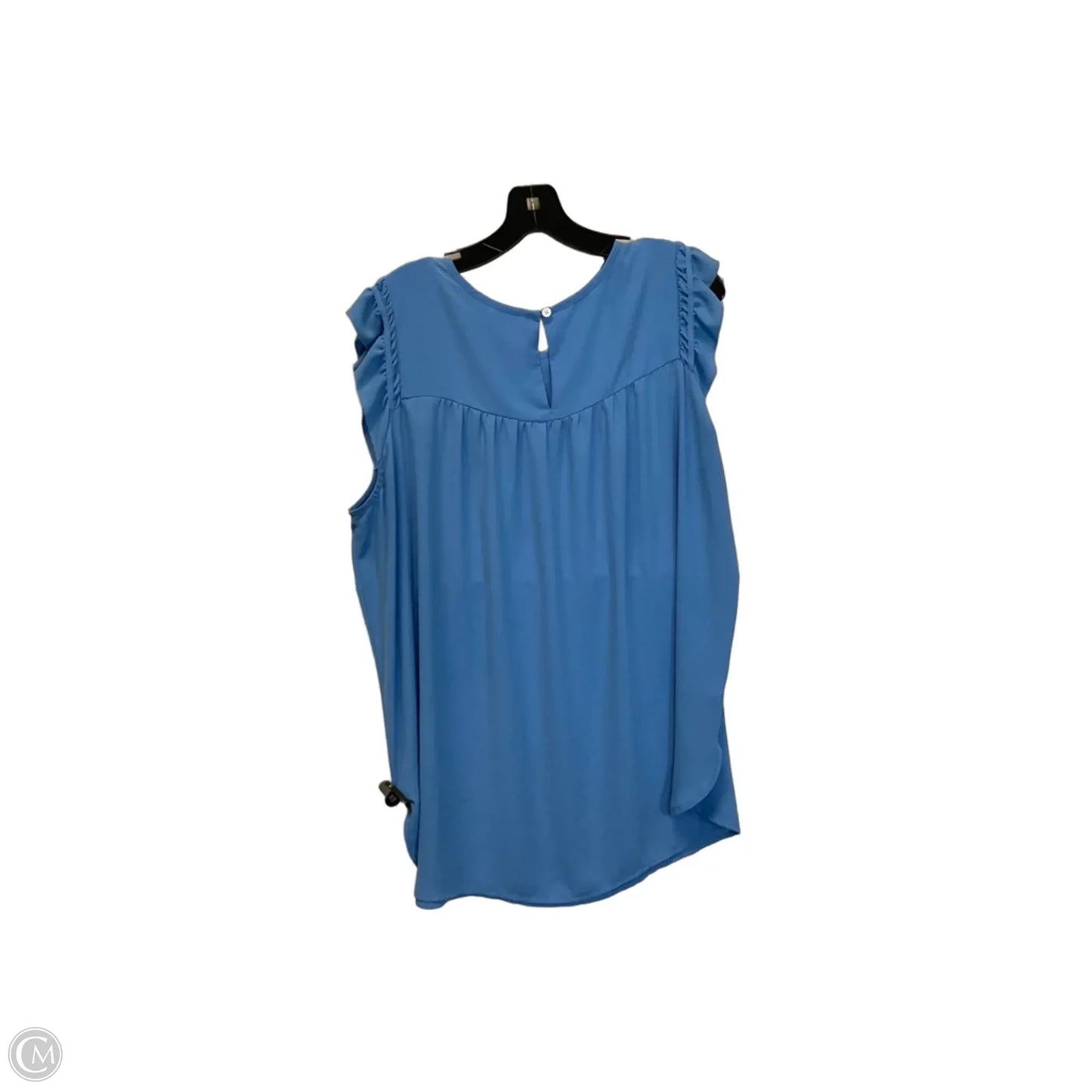 Top Sleeveless By Loft In Blue, Size: Xl
