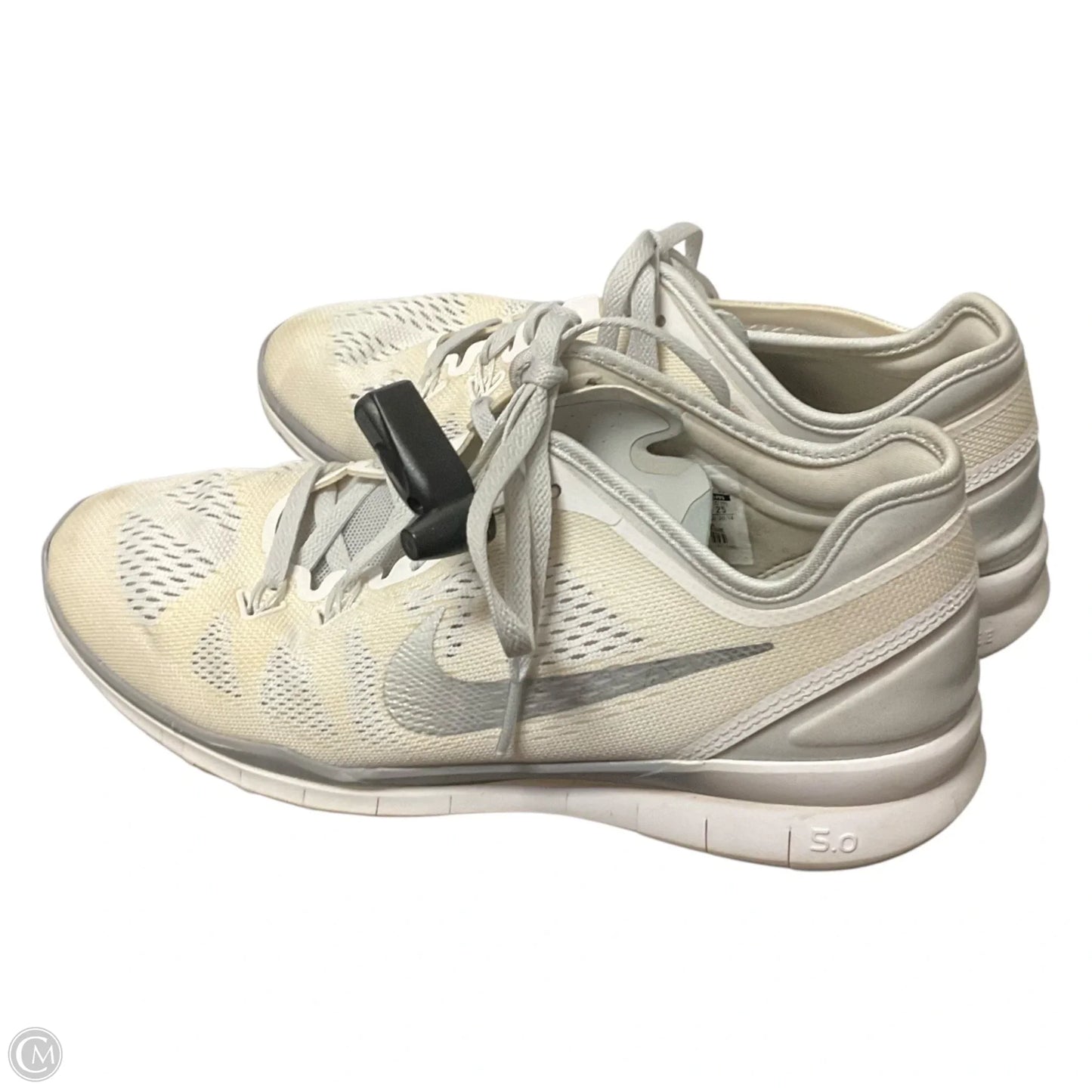 Shoes Athletic By Nike In White, Size: 8