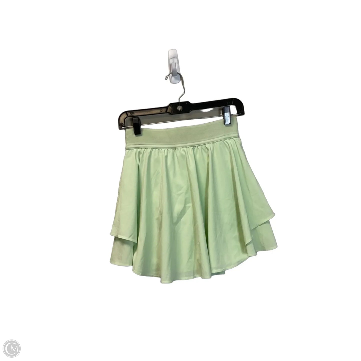 Athletic Skort By Lululemon In Green, Size: 4