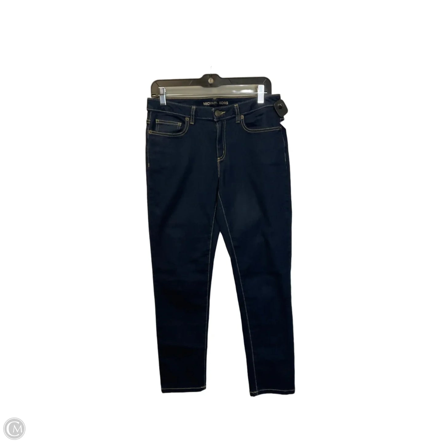 Jeans Straight By Chicos In Blue Denim, Size: 12
