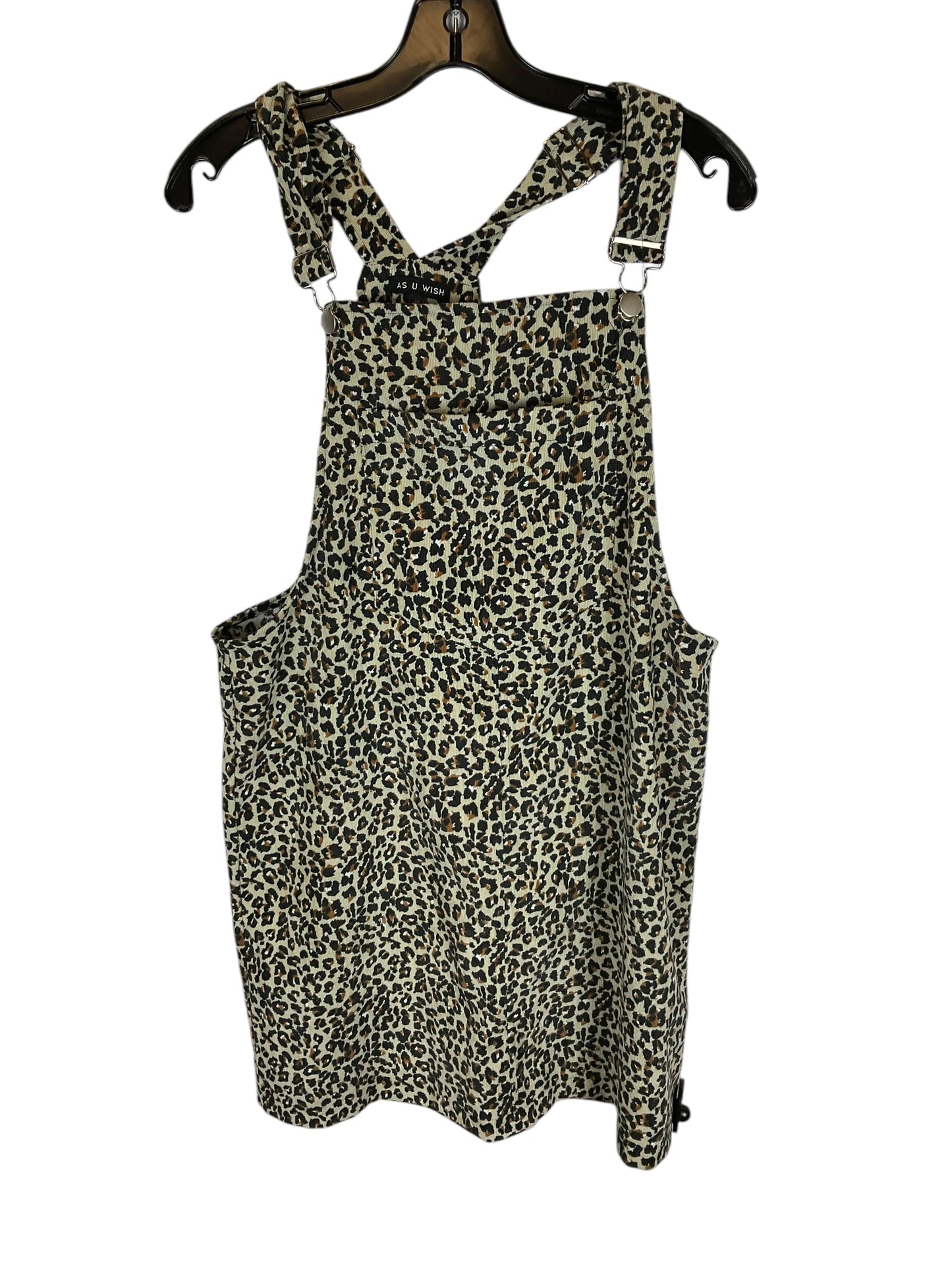 Overalls By As U Wish In Animal Print, Size: M