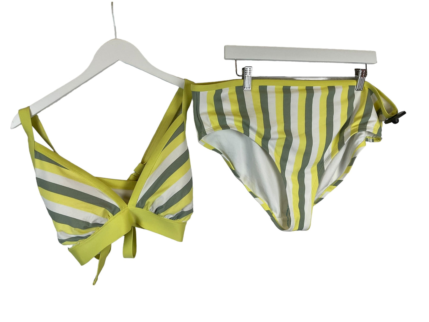 Yellow Swimsuit 2pc Kona Sol, Size 2x