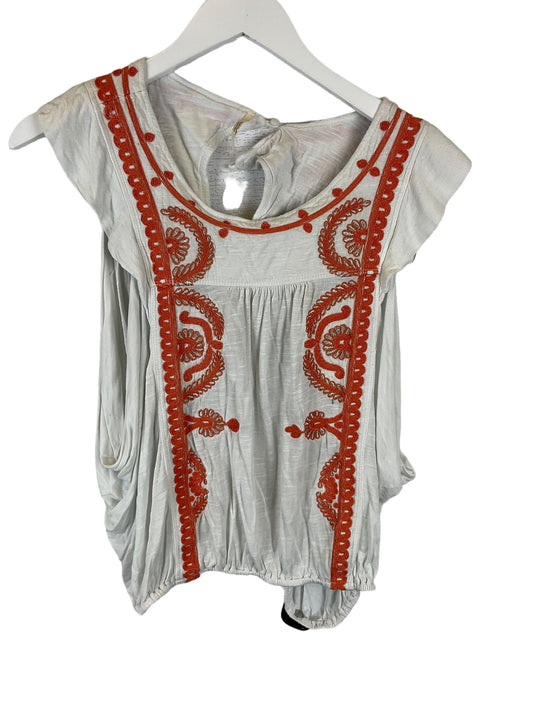 White Top Sleeveless Free People, Size S