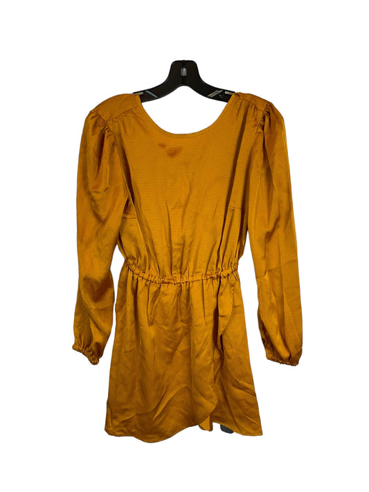 Yellow Dress Party Short Michael By Michael Kors, Size Xs