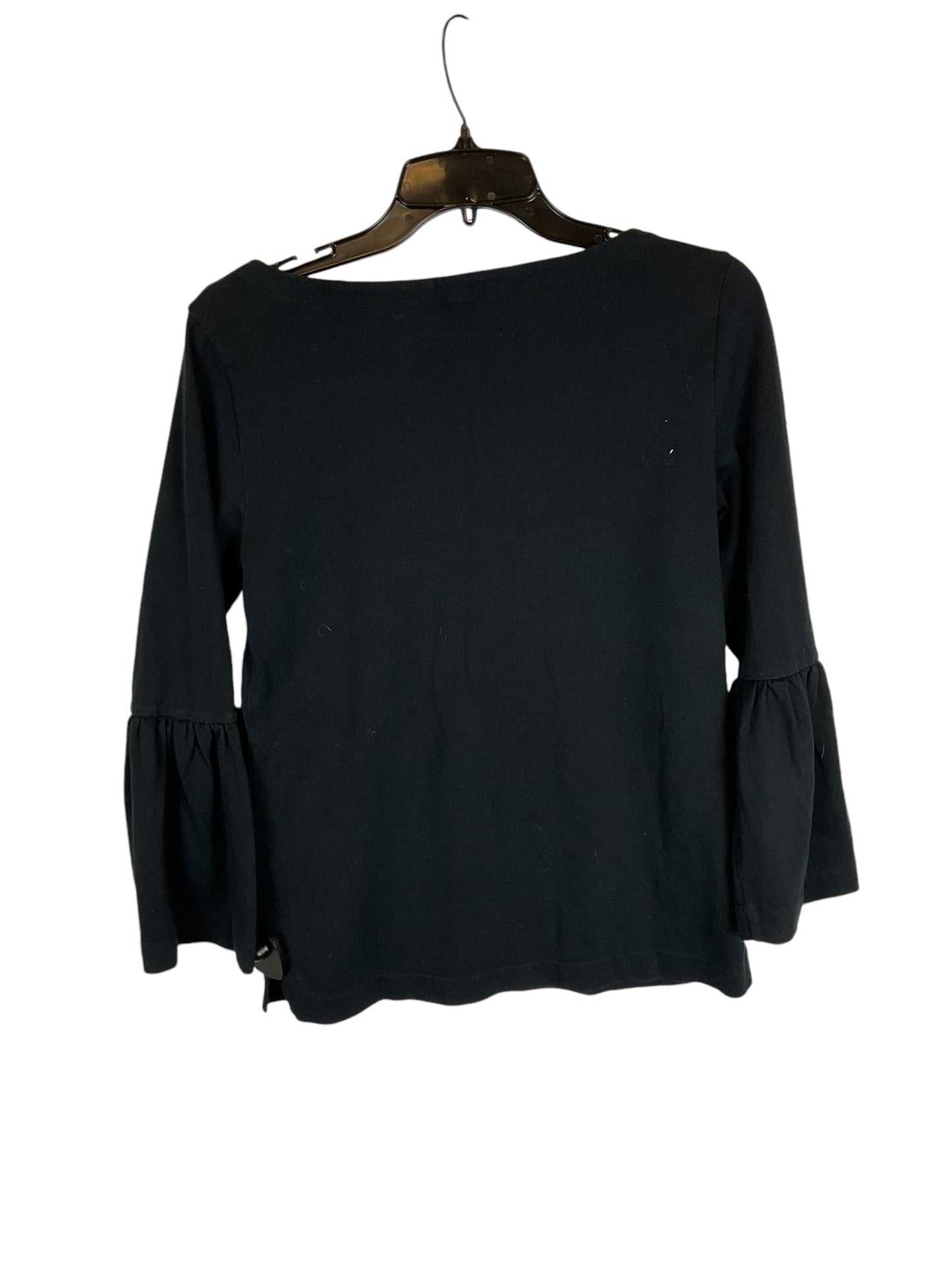 Top Long Sleeve By J. Crew In Black, Size: Xs