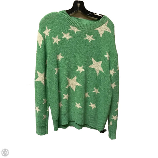 Sweater By Easel In Green, Size: M