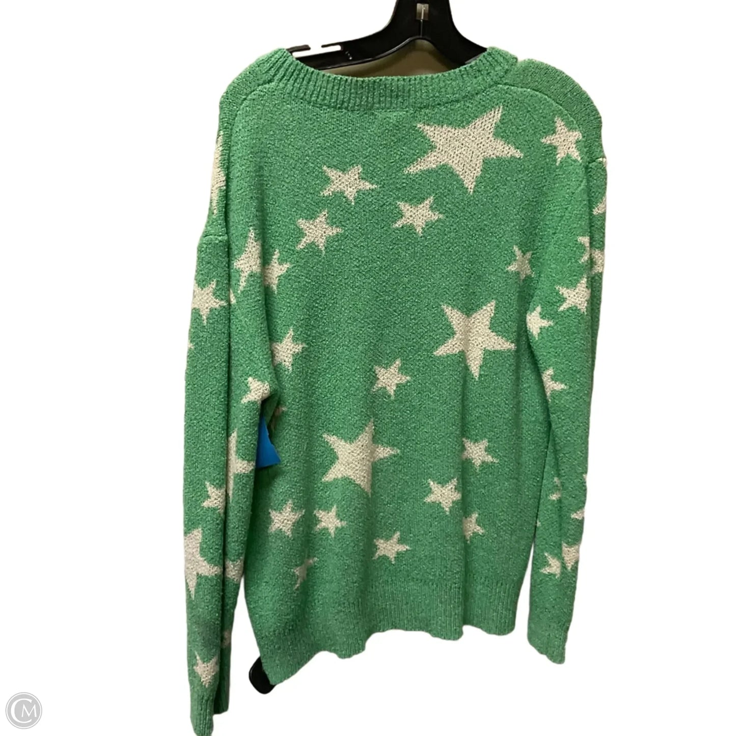 Sweater By Easel In Green, Size: M