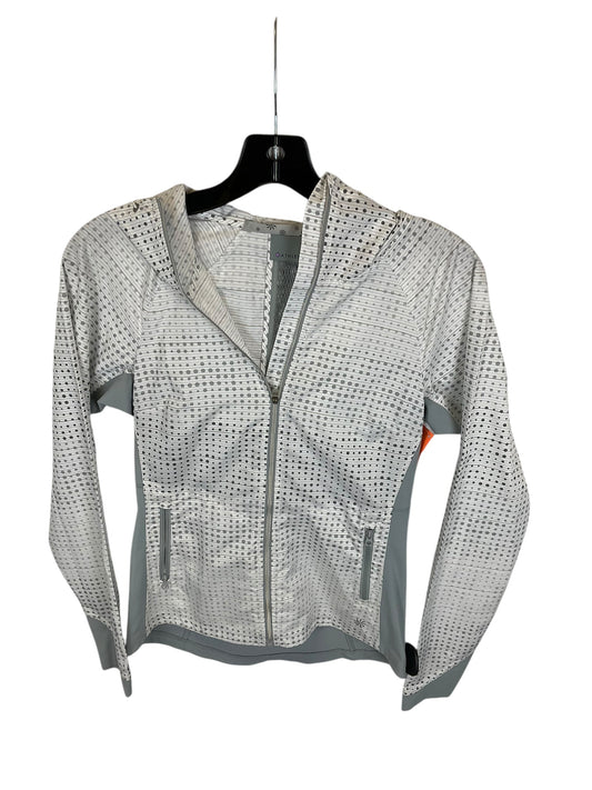 Athletic Jacket By Athleta In White, Size: Xxs