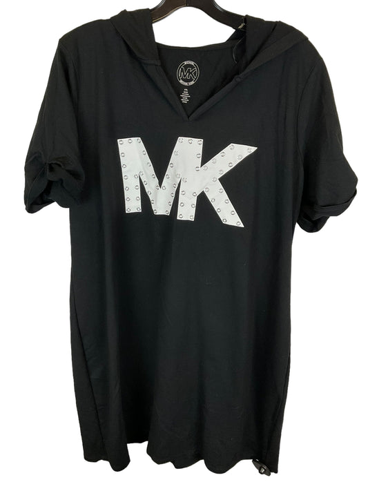 Black Dress Casual Short Michael By Michael Kors, Size Xxl