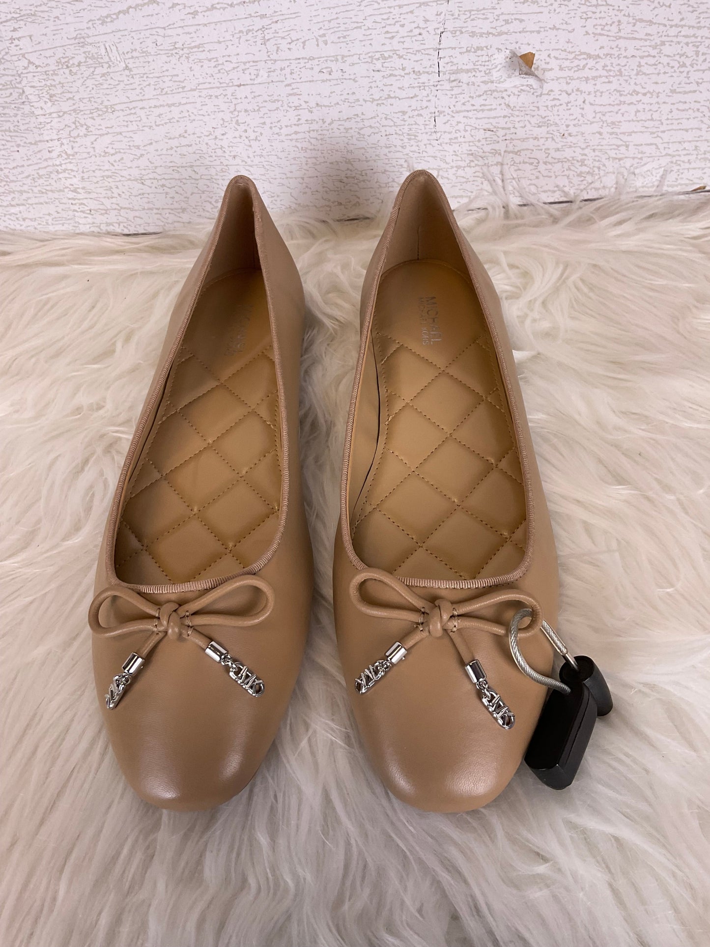 Cream Shoes Flats Michael By Michael Kors, Size 8.5